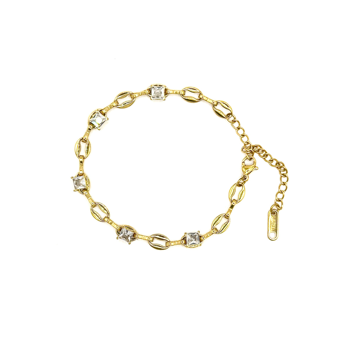 Lumina armbånd 18K gull, elegant gullarmbånd dame Norge