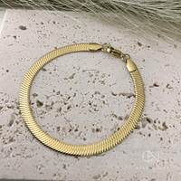 Snake armbånd 14K gull