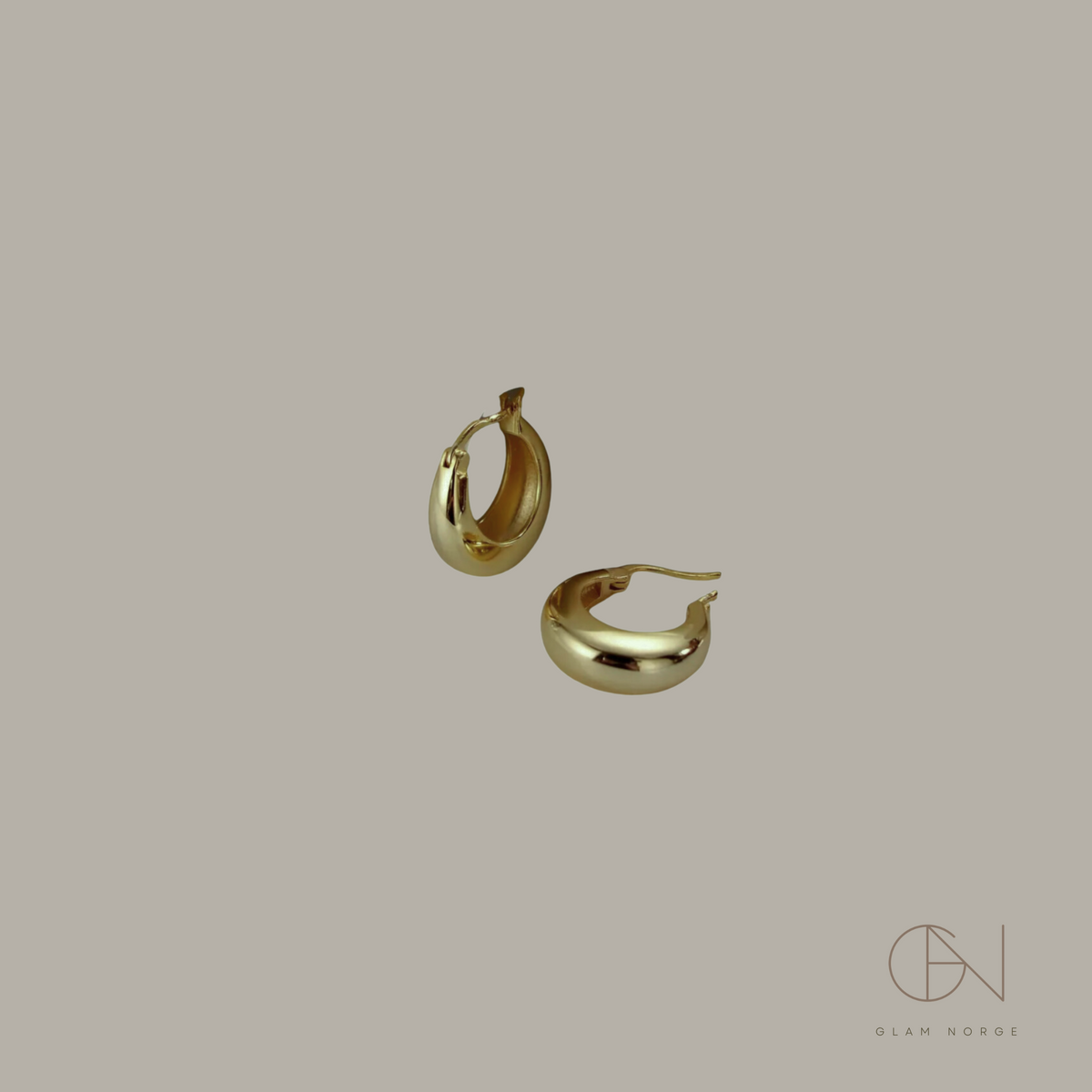 Ingeborg Hoops 18K gull