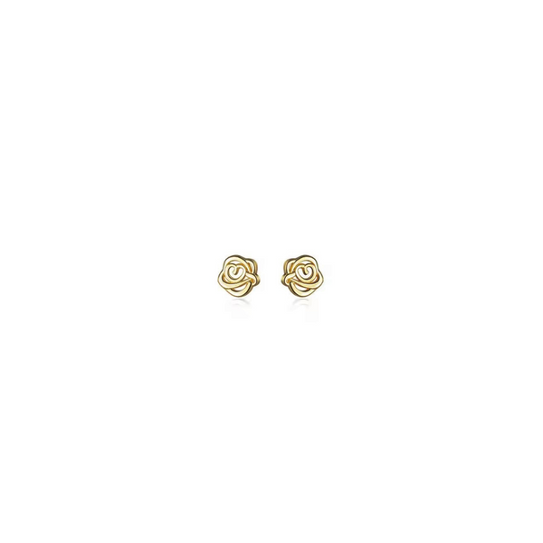 Golden Bloom Studs- Øredobber sølv 925