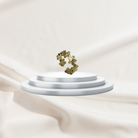 Circle rose ring - 18K gull