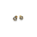 Golden Bloom Studs- Øredobber sølv 925