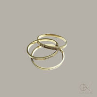  Anastazia armbånd 18K gull 6mm detalj, tykt gullsmykke