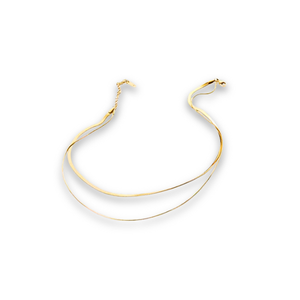 Twin Snake - smykke 18K Gull