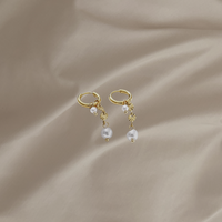 Celeste perleanheng 18K gull