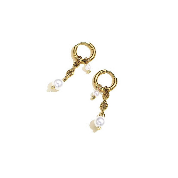 Celeste perleanheng 18K gull