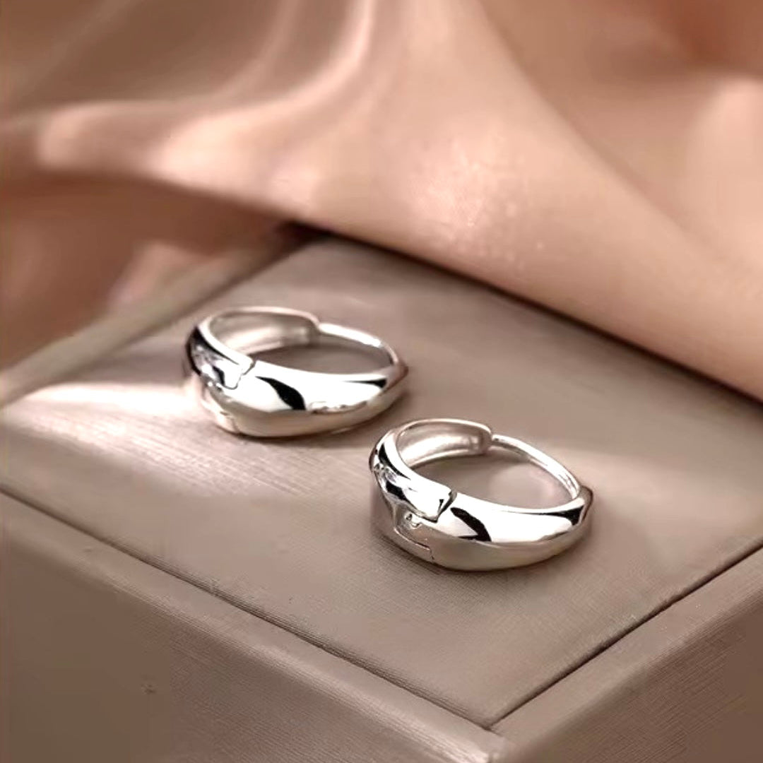 IDA hoops 18k gull