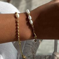 Pearl Grace armbånd 18K Gull