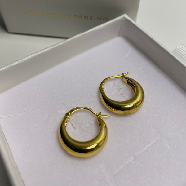 Ingeborg Hoops 18K gull