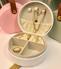 Luxe etui for smykker, ringer, øredobber og armbånd