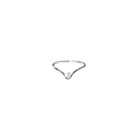 Viva pearl ring sølv