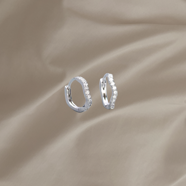 Zirkonia Grace Hoops øredobber
