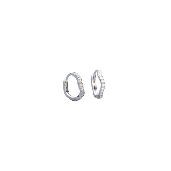 Zirkonia Grace Hoops øredobber