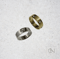Alice ring 18K gull
